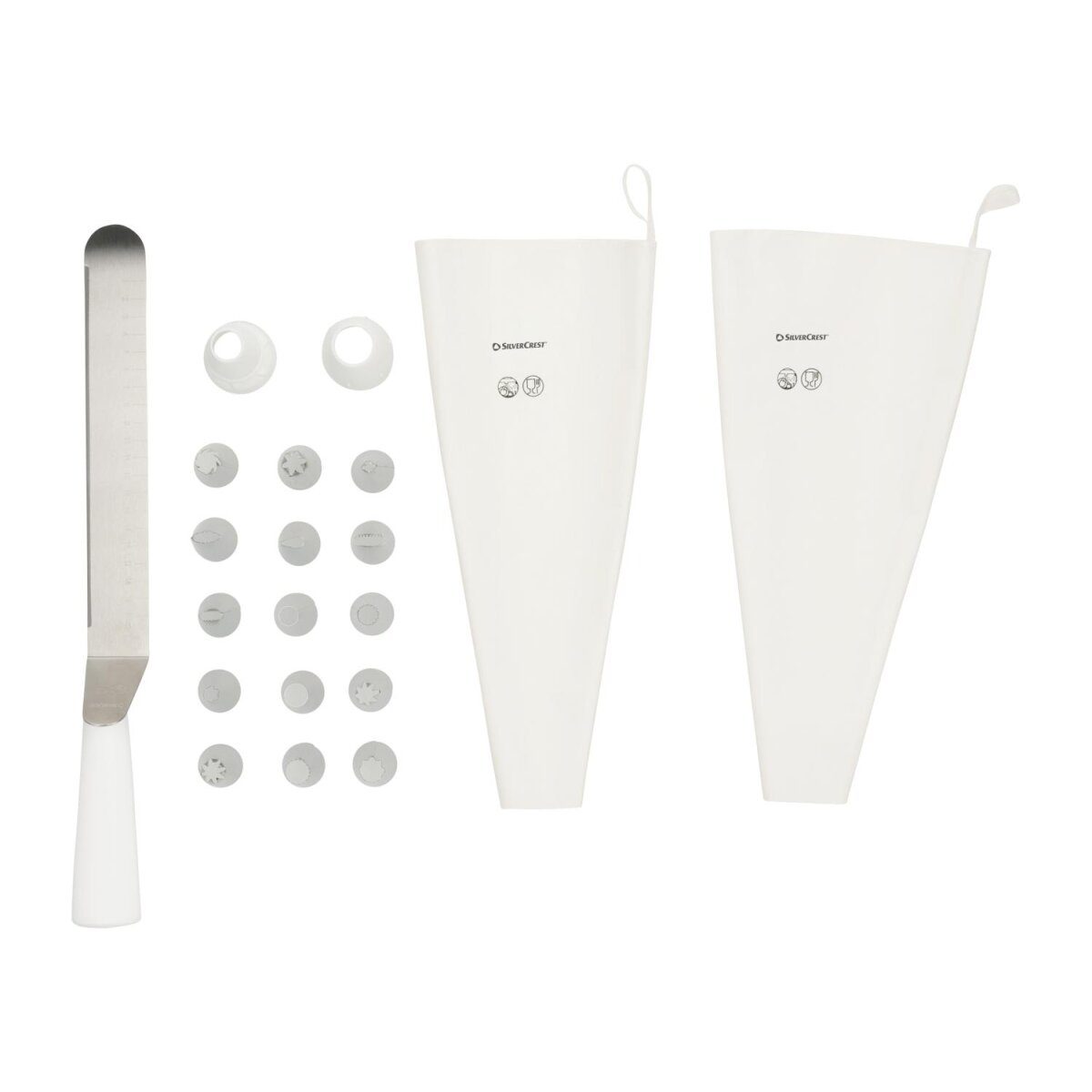SILVERCREST® Gebäckpresse / Spritzbeutel-Set