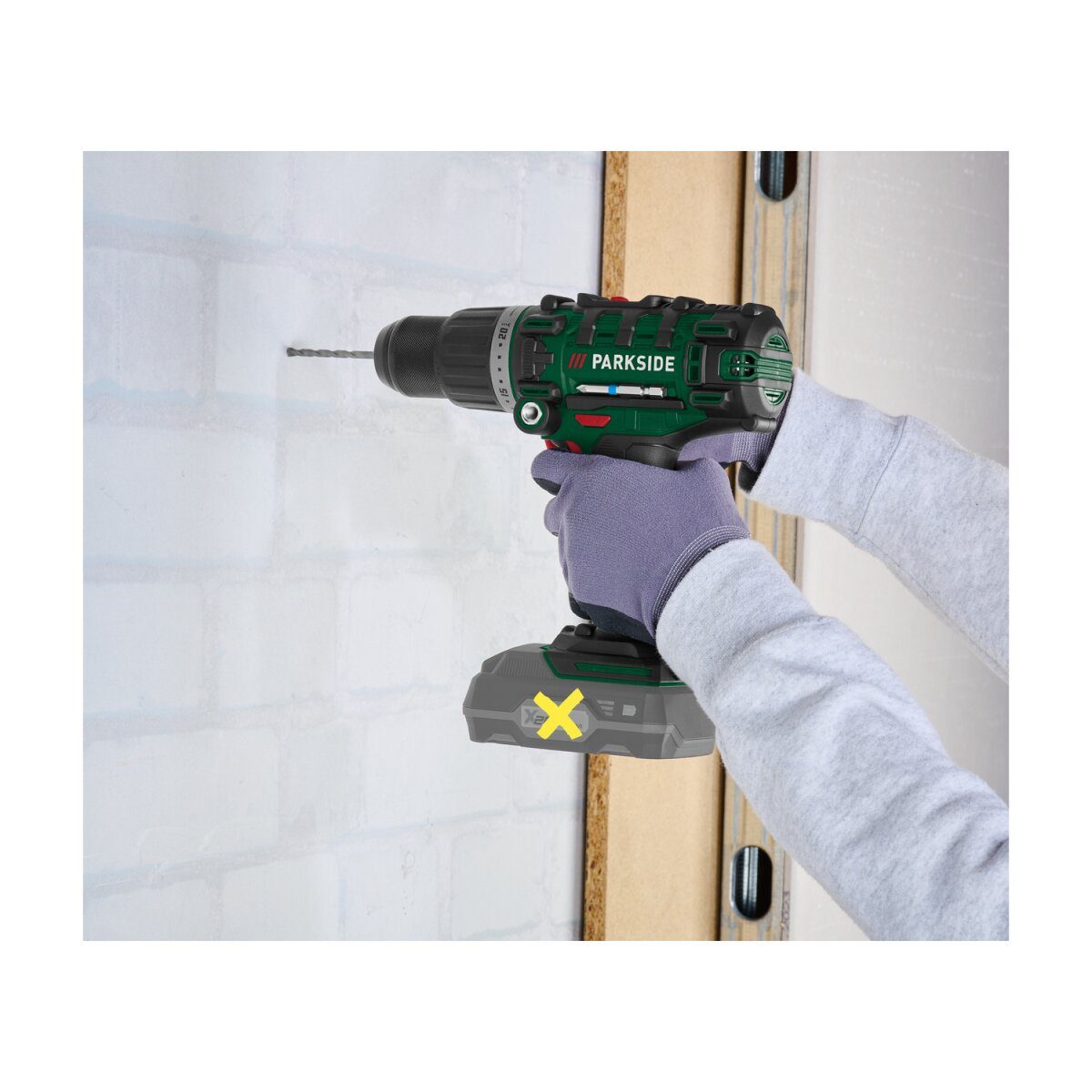 PARKSIDE® 20 V 3-in-1 cordless impact drill “PSBSA 20-Li C3”, good without battery and charger
