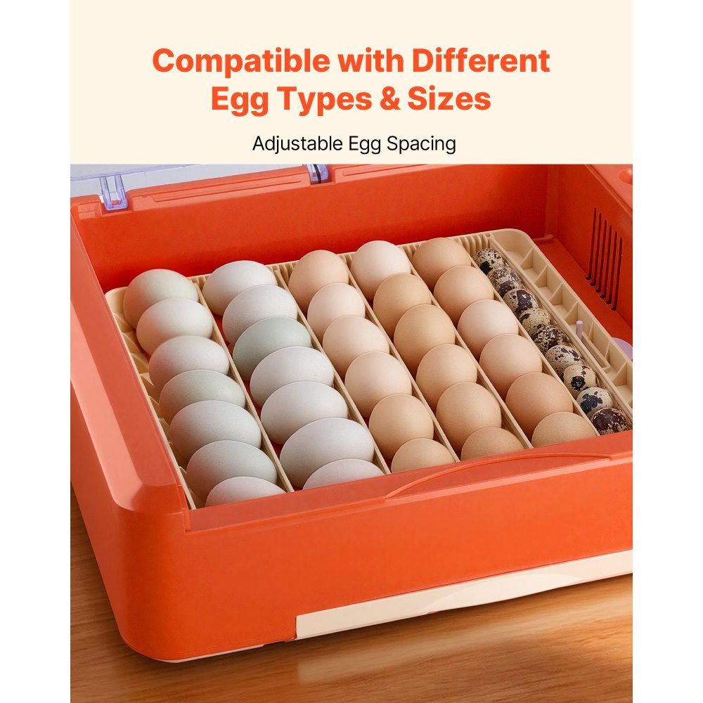 Automatic Breeder, Fully Automatic 36 Eggs Egg Incubator with Egg Turner, Temperature and Humidity Control, Incubator Breeding Machine for Hatching Chicks, Ducks, Geese and Quails
