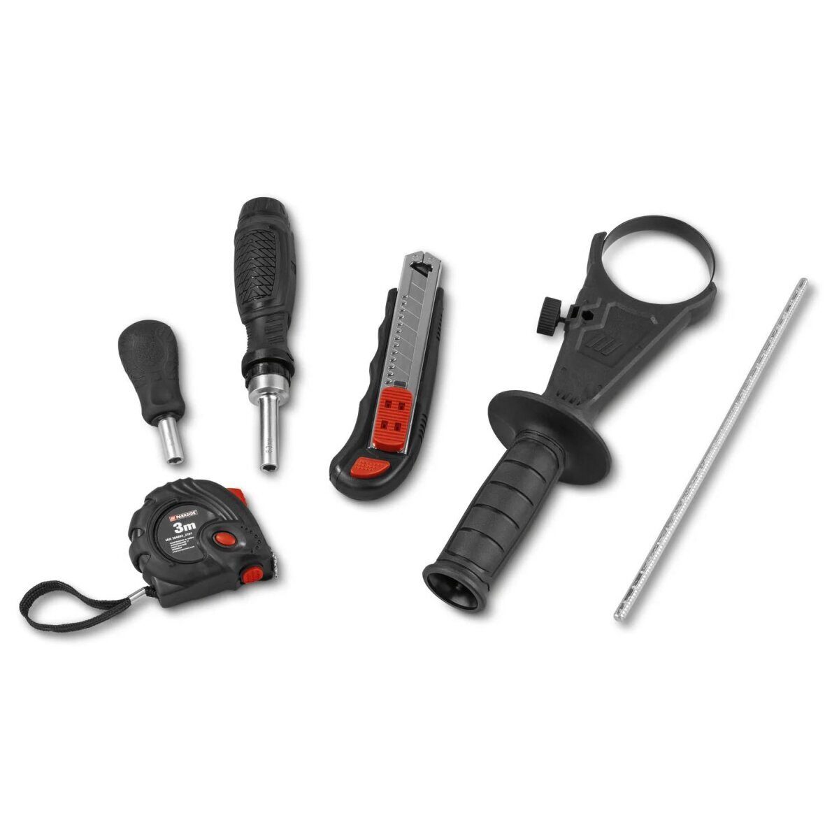 PARKSIDE PERFORMANCE 20 V cordless impact drill starter set “PSBSAP 20-Li B2”, including 97-piece accessory set