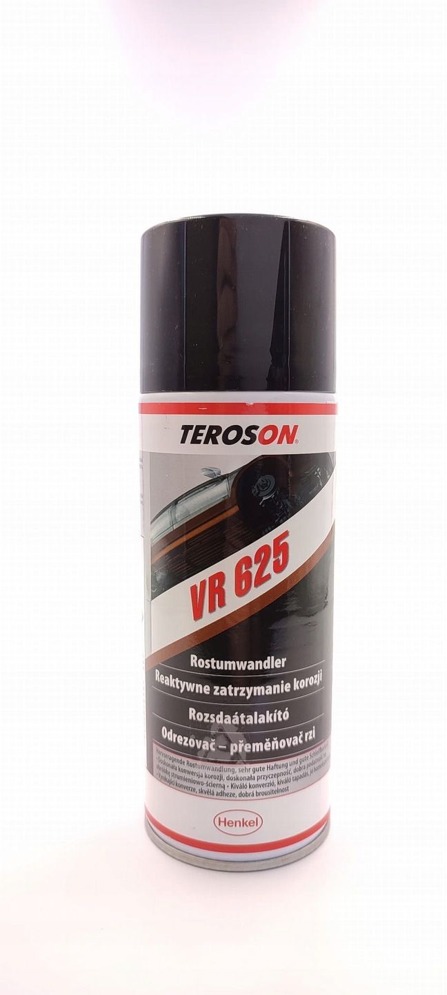 TEROSON VR 625 – Płynny aerozol na bazie żywic syntetycznych do konwersji rdzy TEROSON VR 625 – Płynny aerozol na bazie żywic syntetycznych do konwersji rdzy