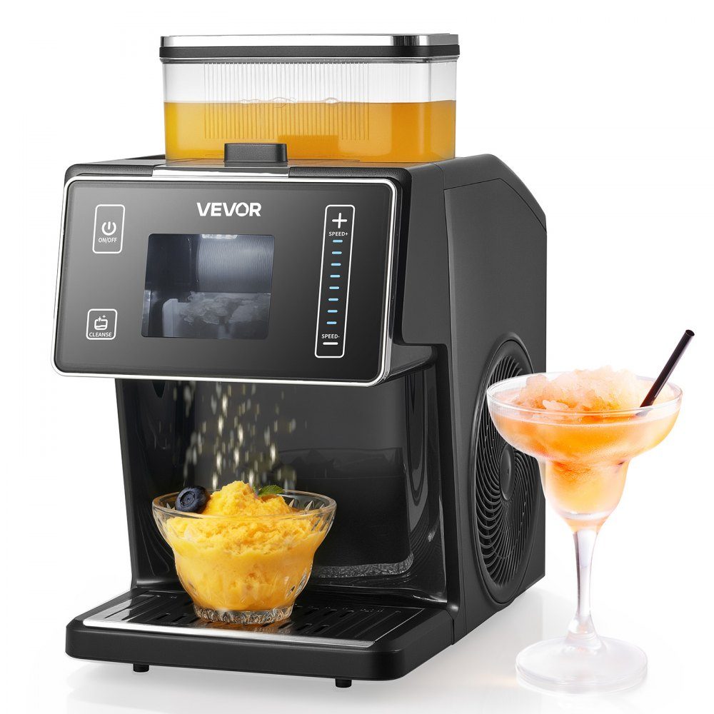 Snowflake Ice Machine, 20kg/day Ice Shaving Machine, Ice Shaver with Stainless Steel Blade, Electric Bingsu Machine with 0.8L Tank, 90 Quick Cooling, for Small Events at Home
