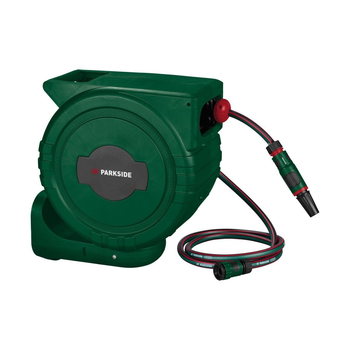 PARKSIDE® wall hose reel, 25 m, green good