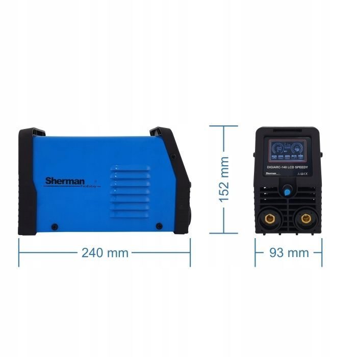 Professionelles digitales Inverter-Schweißgerät 20-140 A