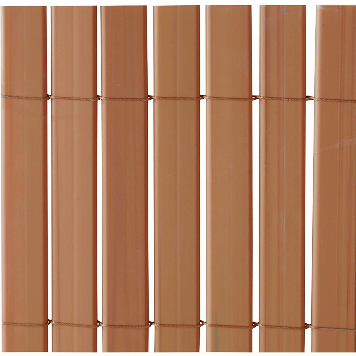 Tapis d'intimité Ribelli, en PVC, 100 x 500 cm, marron