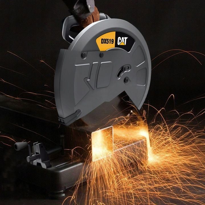 CAT DX519 Coupe-métal 2200 W 355 mm Scie à main Construction métallique