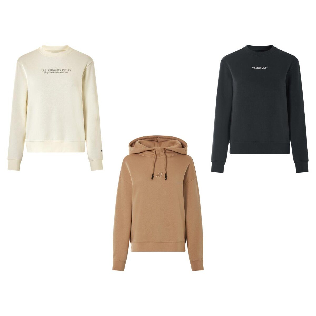 esmara® Damen Sweatpullover / Sweathoodie, mit Baumwolle