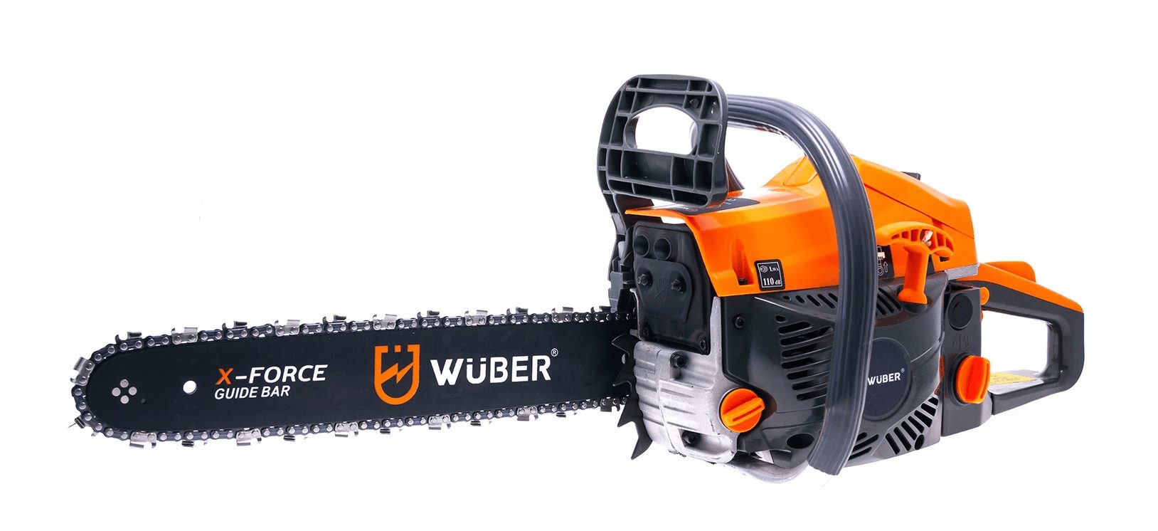 Petrol chainsaw Chainsaw for forestry work in an XXL starter set