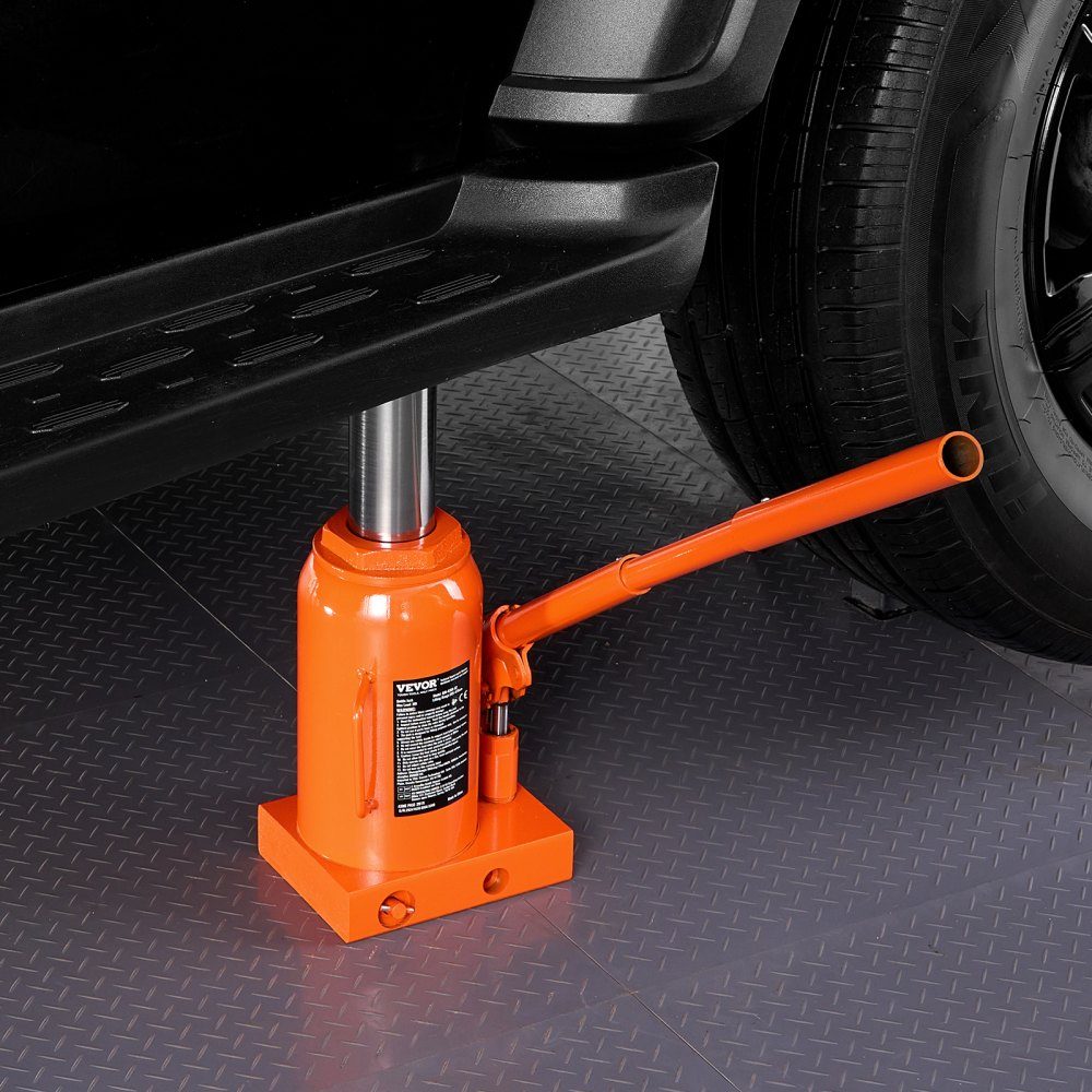 Podnośnik hydrauliczny 30T Stamp Jack Podnośnik do butelek z 285-475mm Zasięg podnoszenia i 3-częściowy długi uchwyt do samochodu typu pick-up Truck Samochód kempingowy Naprawa samochodów Inżynieria przemysłowa
