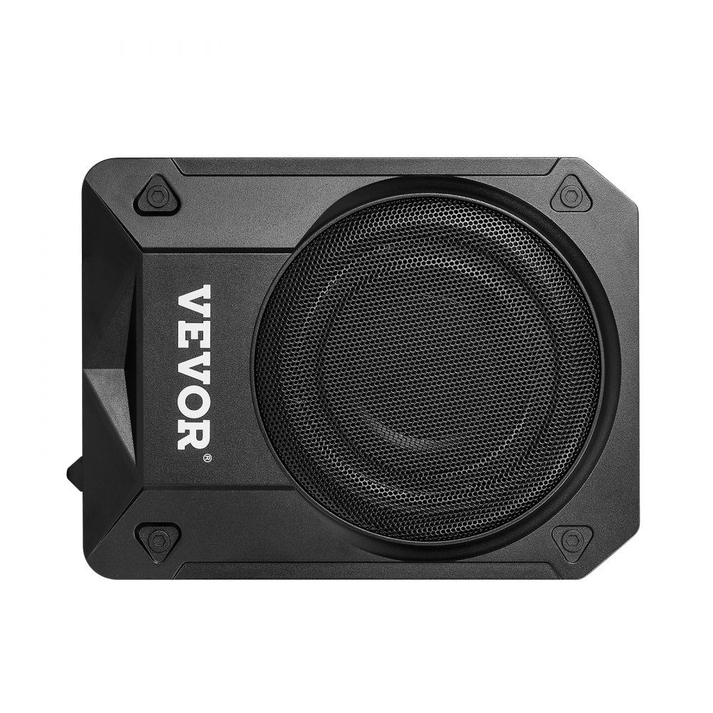 Subwoofer samochodowy pod siedzeniem 800 W, smukły subwoofer samochodowy o średnicy 203 mm, podsystem z wbudowanym wzmacniaczem, wejście wysokiego/niskiego poziomu i regulacja głośności dla SUV-ów, ciężarówek