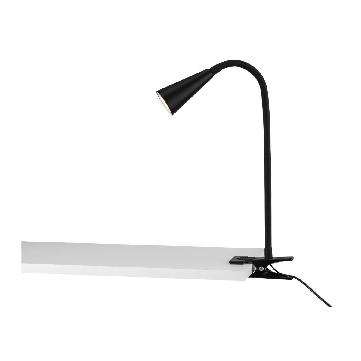 LIVARNO home LED-Klemmleuchte, mit flexiblem Metallhals