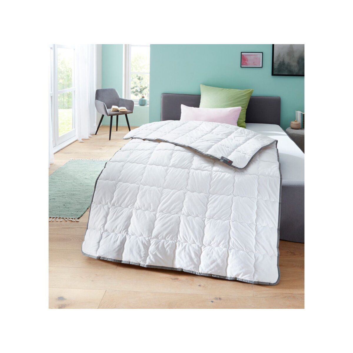 BADENIA TRENDLINE zomerdekbed Clean Cotton, licht