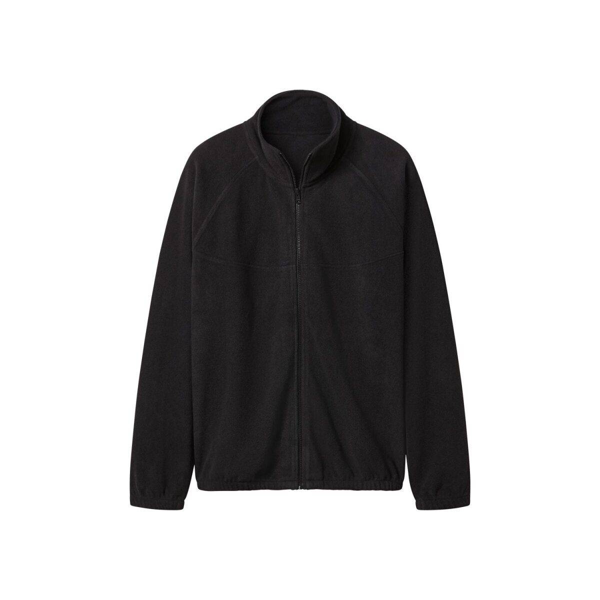 esmara Men Herren Fleecejacke (Schwarz, L (52/54))