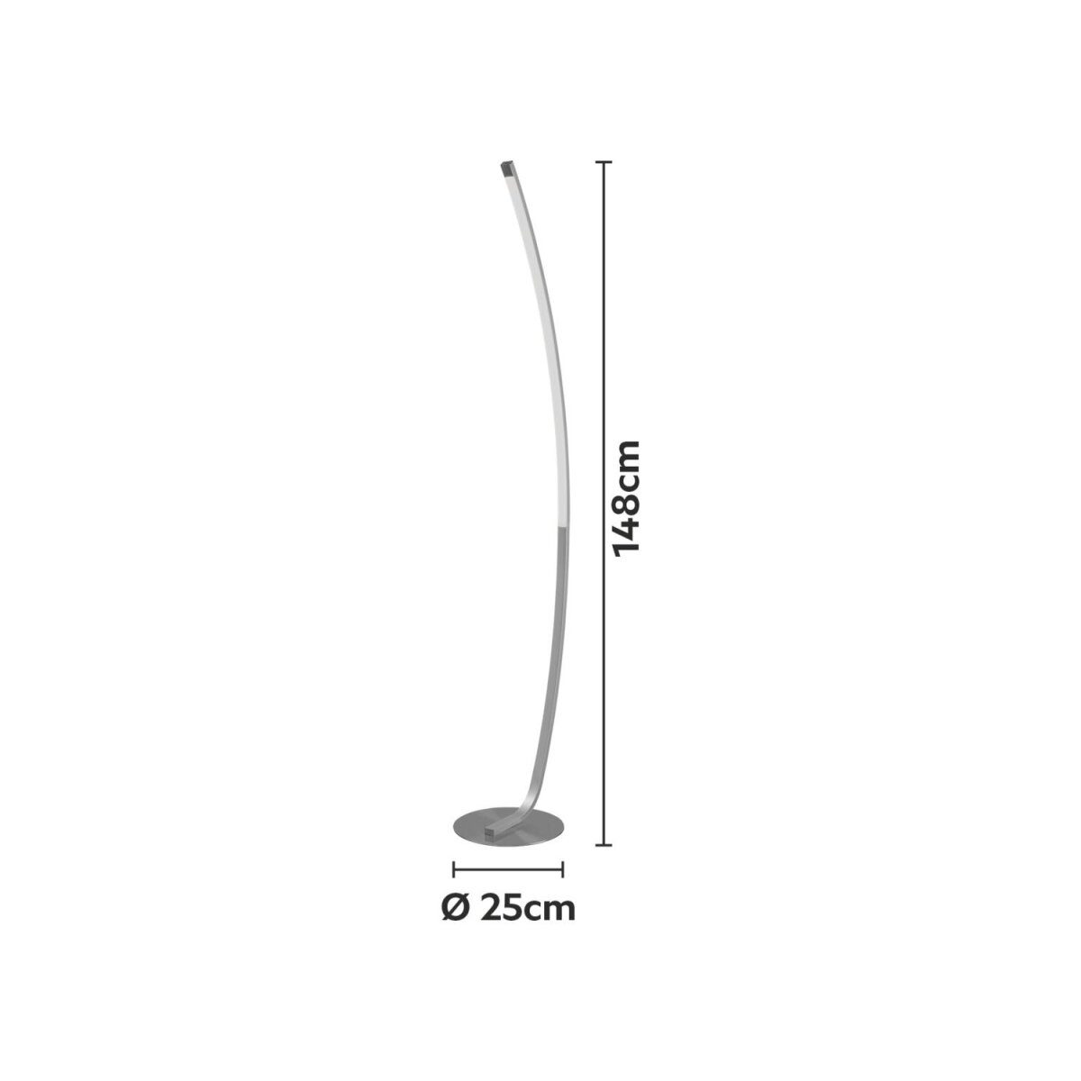 LIVARNO® LED floor lamp, 1200 lm