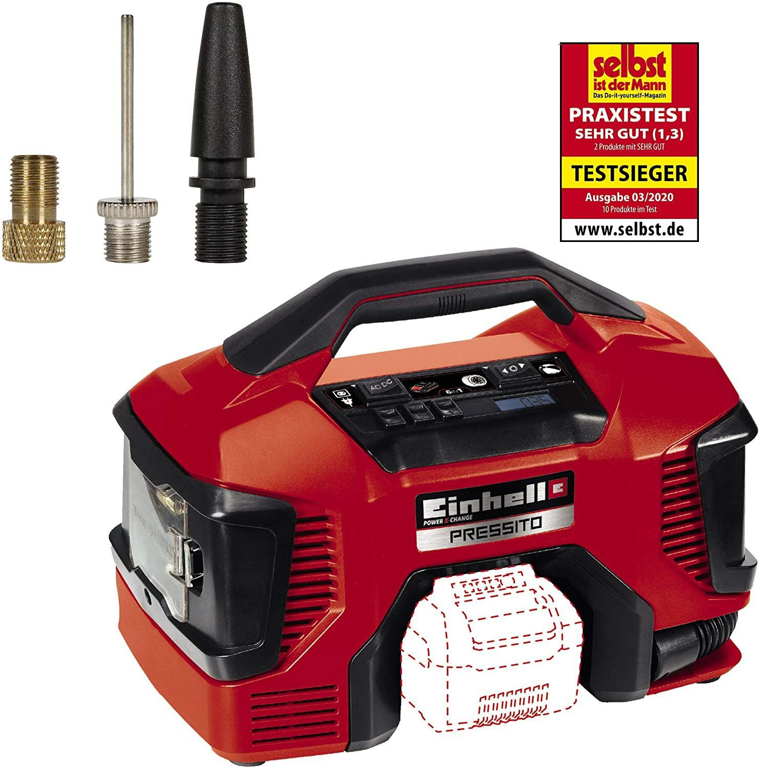 Einhell Akku-Kompressor PRESSITO Power