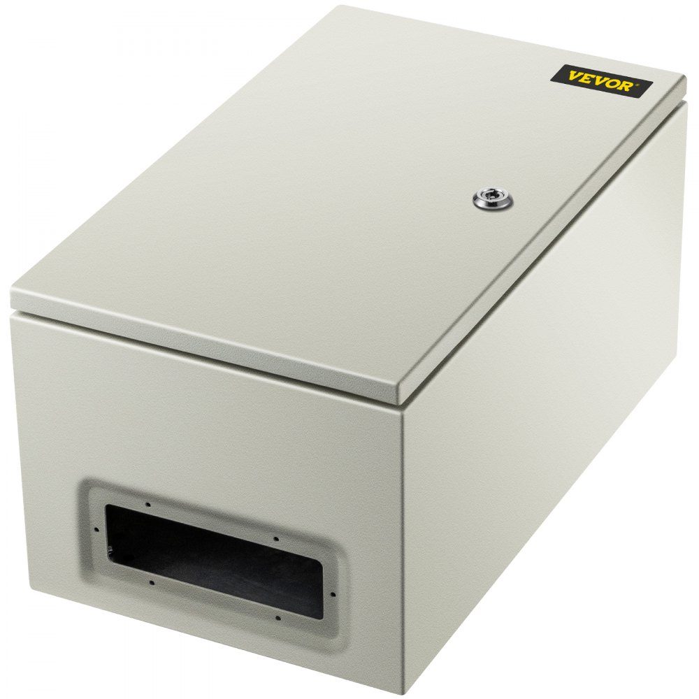 Armoire électrique en acier au carbone, armoire de distribution, boîtier industriel 50x30x25cm, boîte de commutation IP66 et NEMA, boîte de jonction étanche, boîte électrique idéale pour les usines, les chantiers de construction, les centres commerciaux,
