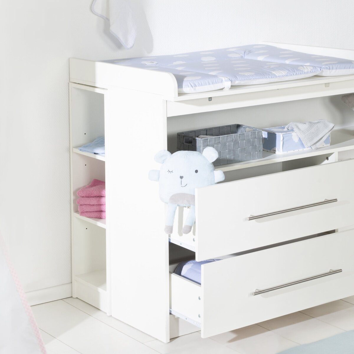 roba side shelf 'Maren', white