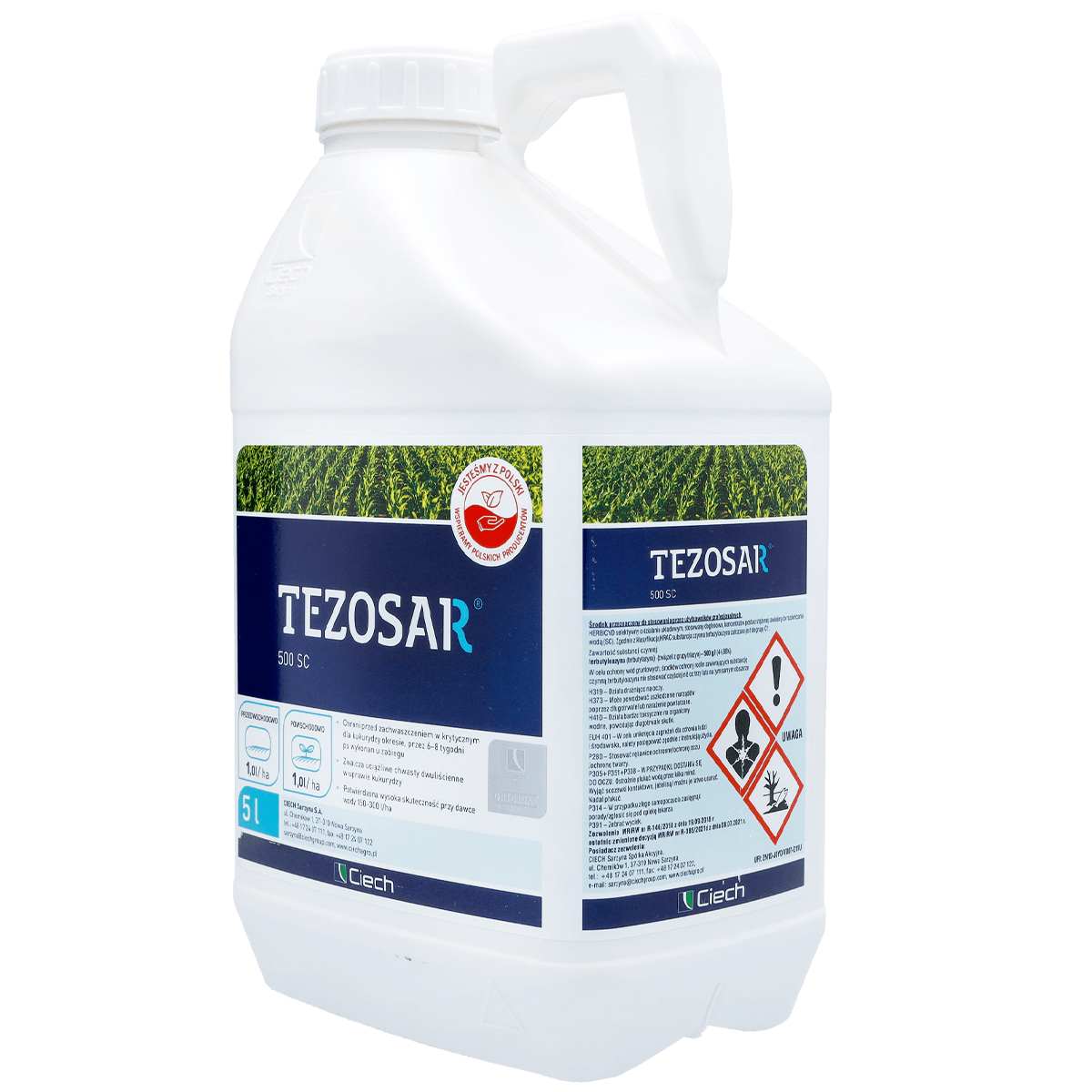 Tezosar 500 SC (Terbutylazine) Ciech – herbicide
