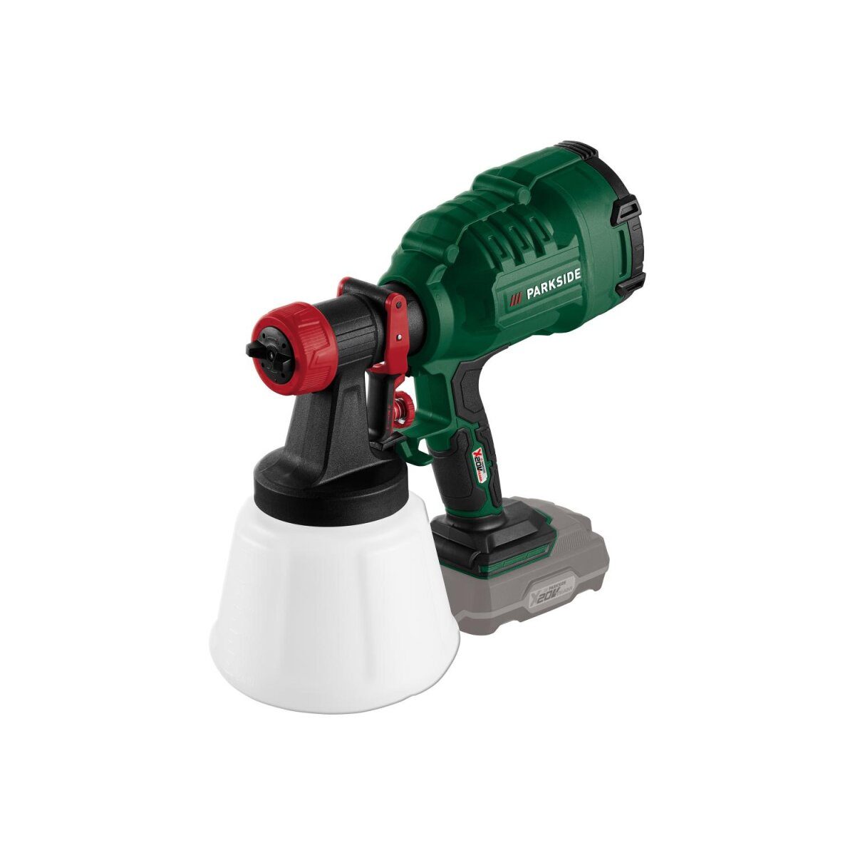 PARKSIDE® 20 V cordless paint gun “PFSA 20-Li B2”, without battery and charger