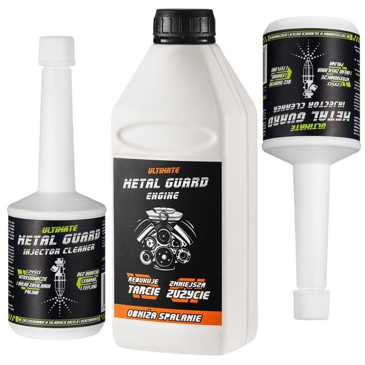 Metal Guard metal protection motor + 2x injector cleaner set