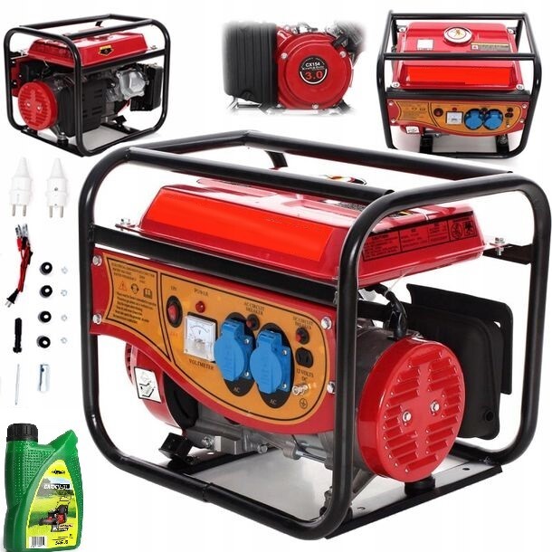 Générateur d'essence générateur de secours 1500W 3HP Générateur d'essence générateur de secours 1500W 3HP