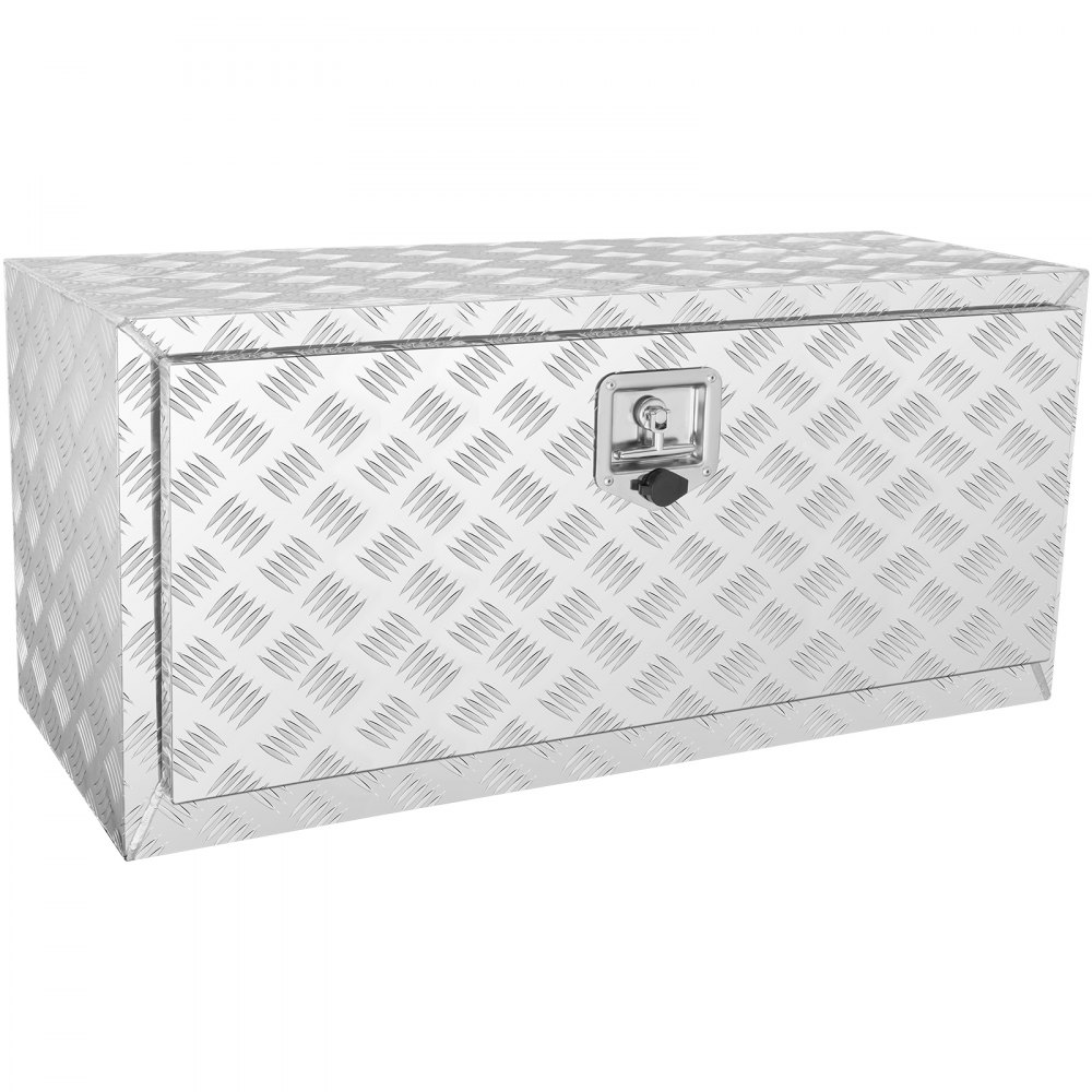 Truckbox Tool Box Trailer Box Tool Box 914x430x460mm Pickup Storage Box, Aluminum Diamond Plate Tool Box with Lock & Keys, Waterproof Trailer Storage Box Truckbox Tool Box Trailer Box Tool Box 914x430x460mm Pickup Storage Box, Aluminum Diamond Plate Tool Box with Lock & Keys, Waterproof Trailer Storage Box