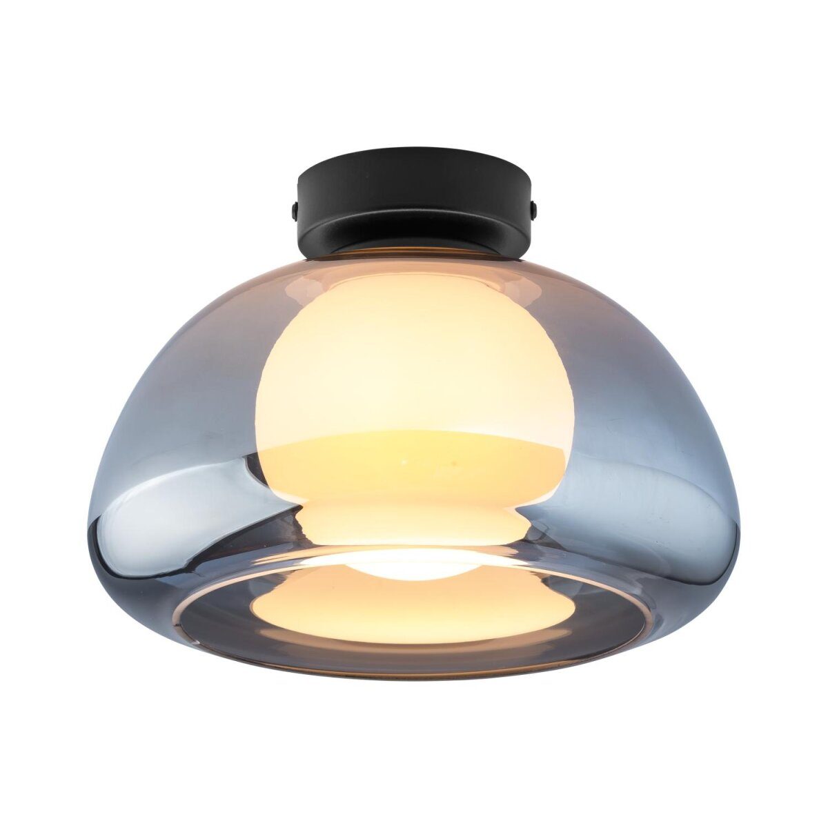 LIVARNO home LED wall and ceiling light, lampshade made of high-quality glass