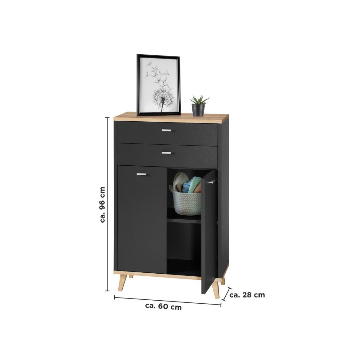 LIVARNO® Bad-Seitenschrank »Corfu«