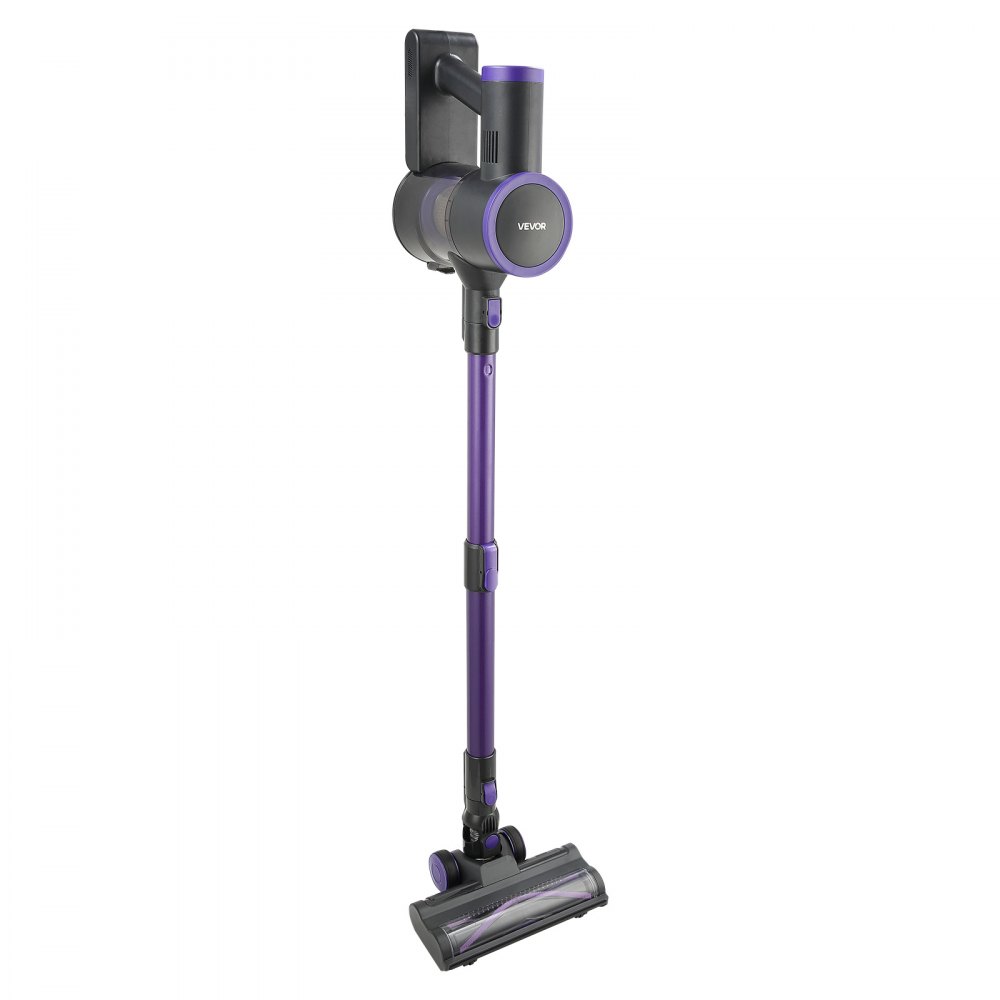 Aspirateur sans fil 25 kPa max. Puissance d'aspiration, aspirateur balai rechargeable avec bac à poussière, aspirateur à main léger avec 35 minutes d'autonomie pour tapis, poils d'animaux, sols durs
