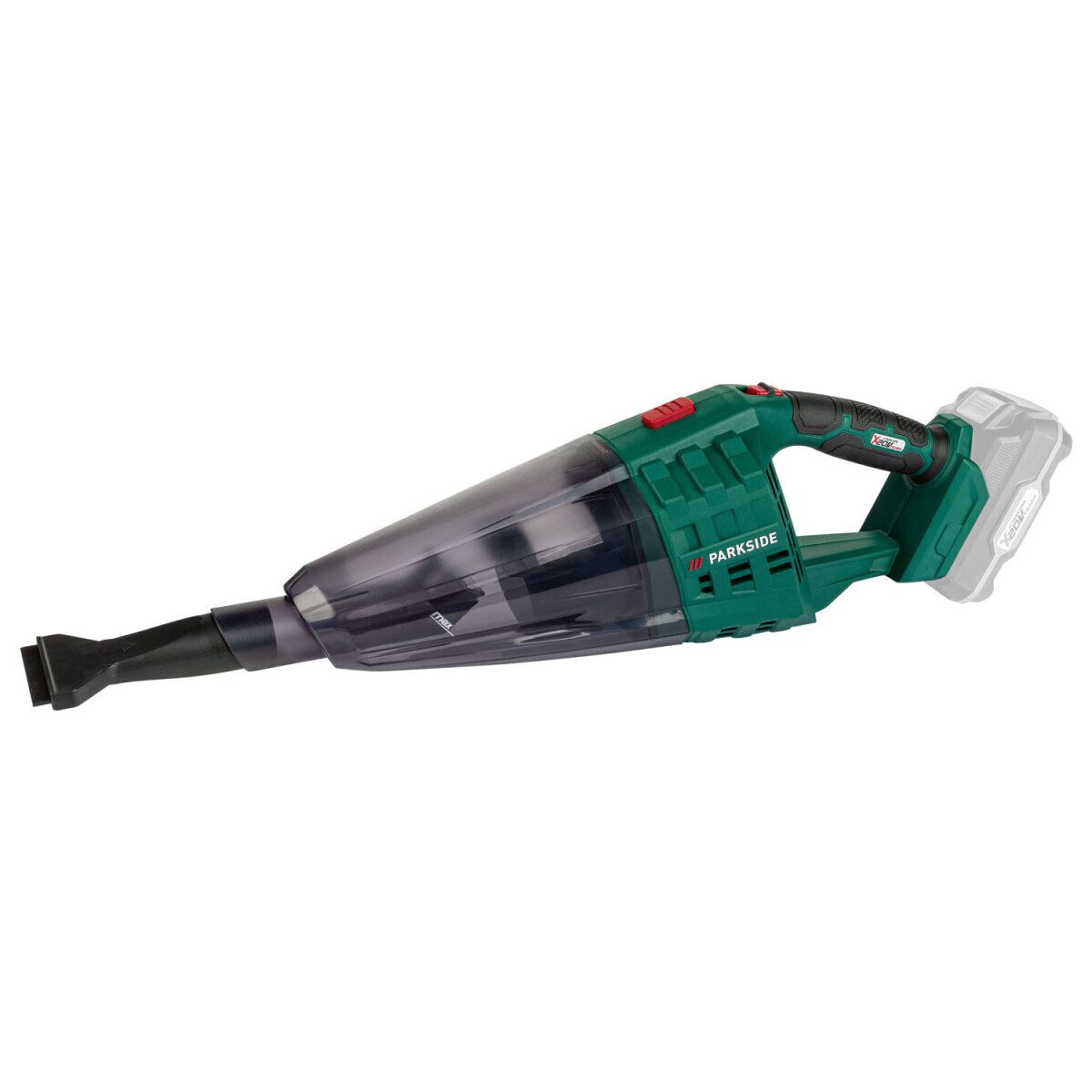 Aspirateur à main sans fil PARKSIDE 20V avec suceur sol « PHSSA 20-Li C1 », sans batterie ni chargeur