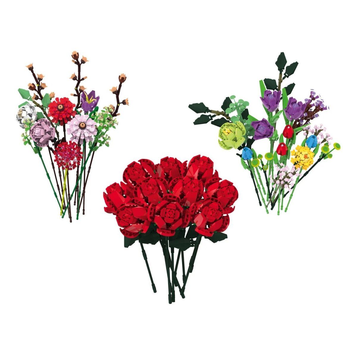 lupilu® clamping block flower bouquet »Clippys«