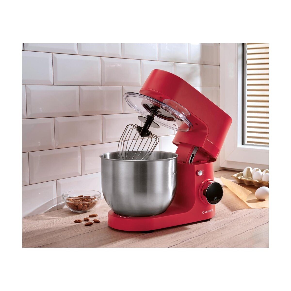 Robot culinaire SILVERCREST® »SKM 600 F1«, rouge