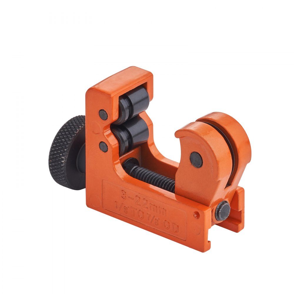 3-delige pijpsnijderset, koperen pijpsnijder met een buitendiameter van 3/16"-2", een minipijpsnijder met een buitendiameter van 1/8"-7/8" en ontbraamgereedschap, zware pijpsnijderset voor koper, aluminium, roestvrij staal en kunststof