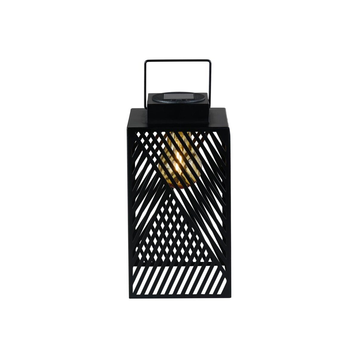LIVARNO home LED-zonnelantaarn met ophangsysteem (zwart)