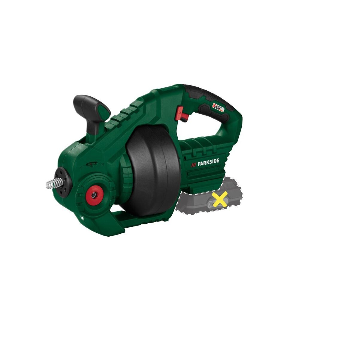PARKSIDE® 20 V Akku-Rohrreinigungsgerät »PARRW 20-Li A1«, ohne Akku und Ladegerät