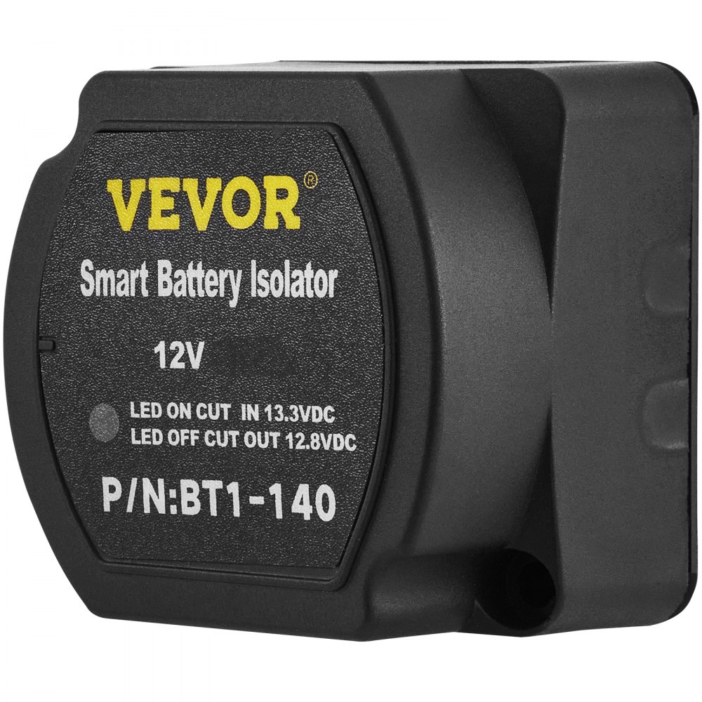 Doppeltes Batterie-Trennrelais, 12-V-Split-Ladesatz, spannungsempfindlicher Relaissatz -30–105 °C, automatisches Ladegerät und 4 m Kabelsatz für LKWs, Wohnmobile, Werkstätten, Autos und Schiffe Doppeltes Batterie-Trennrelais, 12-V-Split-Ladesatz, spannungsempfindlicher Relaissatz -30–105 °C, automatisches Ladegerät und 4 m Kabelsatz für LKWs, Wohnmobile, Werkstätten, Autos und Schiffe