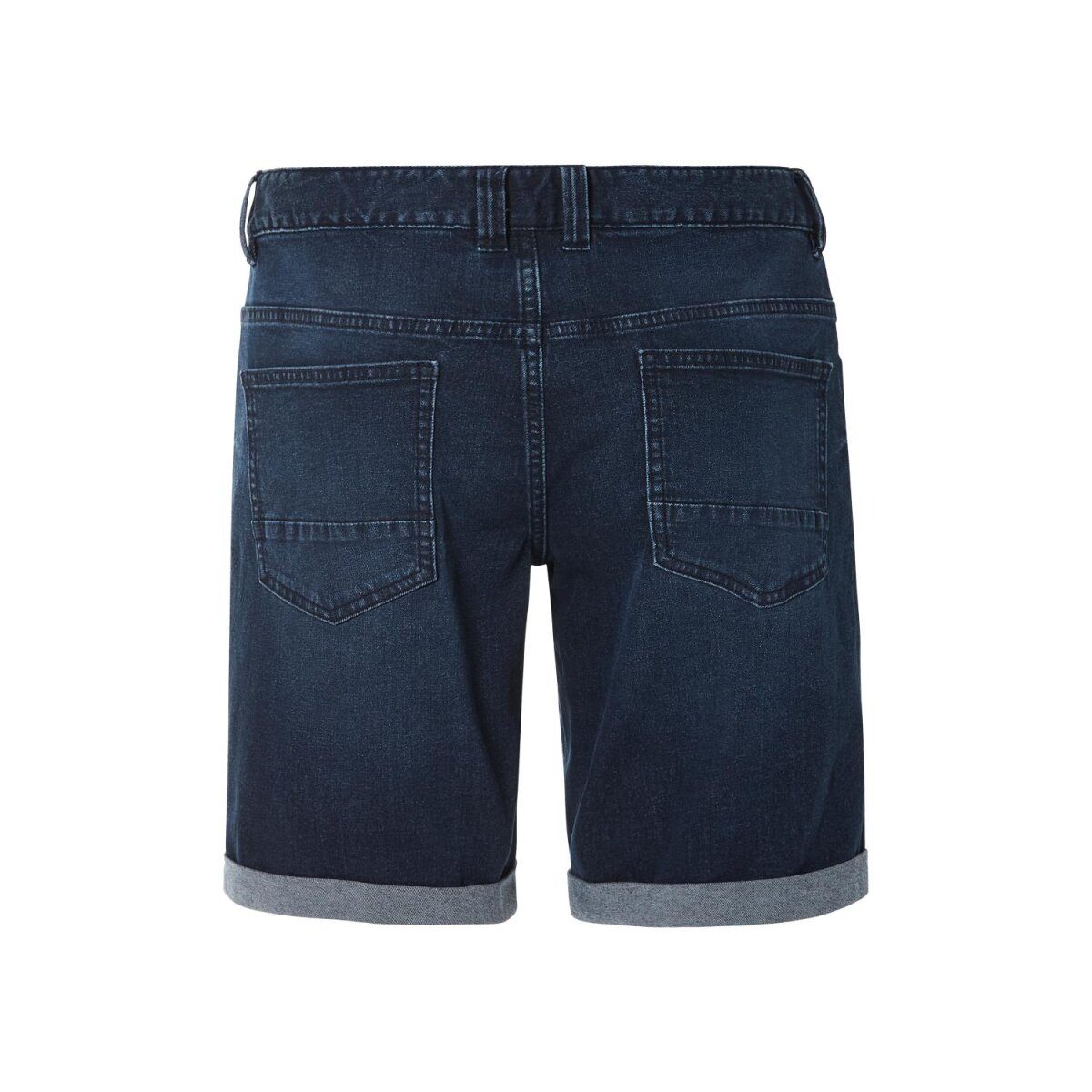 LIVERGY® men's denim shorts, 52, dark blue