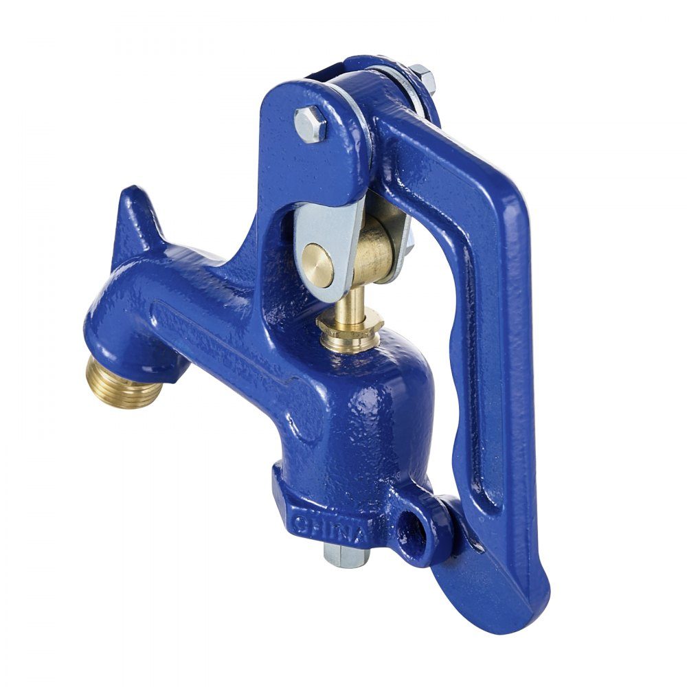 Outdoor Faucet Frost Proof Garden Hydrant Complete Head Assembly with G 1" Pipe Thread and G 3/4" Hose Connector for Yard/Garden Irrigation (Pipe Not Included)