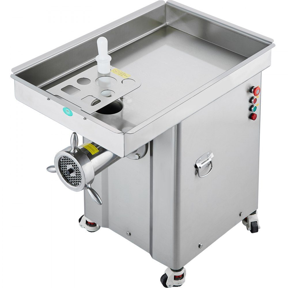 Commercial Meat Grinder 16.65kg/min 4000W Electric Meat Grinder with Blades and Grinding Plates Electric Sausage Machine Commercial Stainless Steel Meat Grinder for Kitchen Restaurant Butcher Shop – Part No. HT-24036