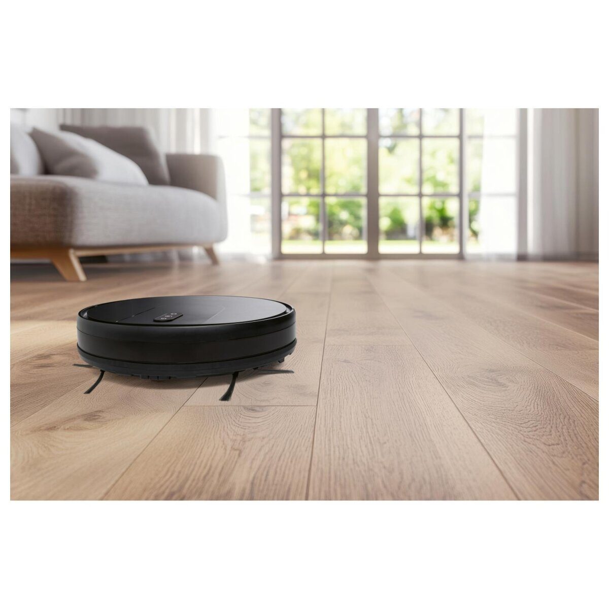 SILVERCREST® Saugroboter SSWR C3, mit Wischfunktion, schwarz