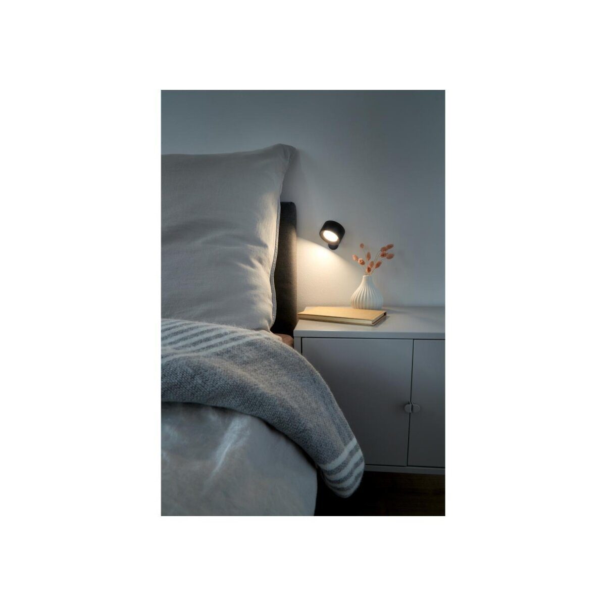 LIVARNop home batteriebetriebene LED-Wandleuchte, 3-stufig einstellbare Helligkeit