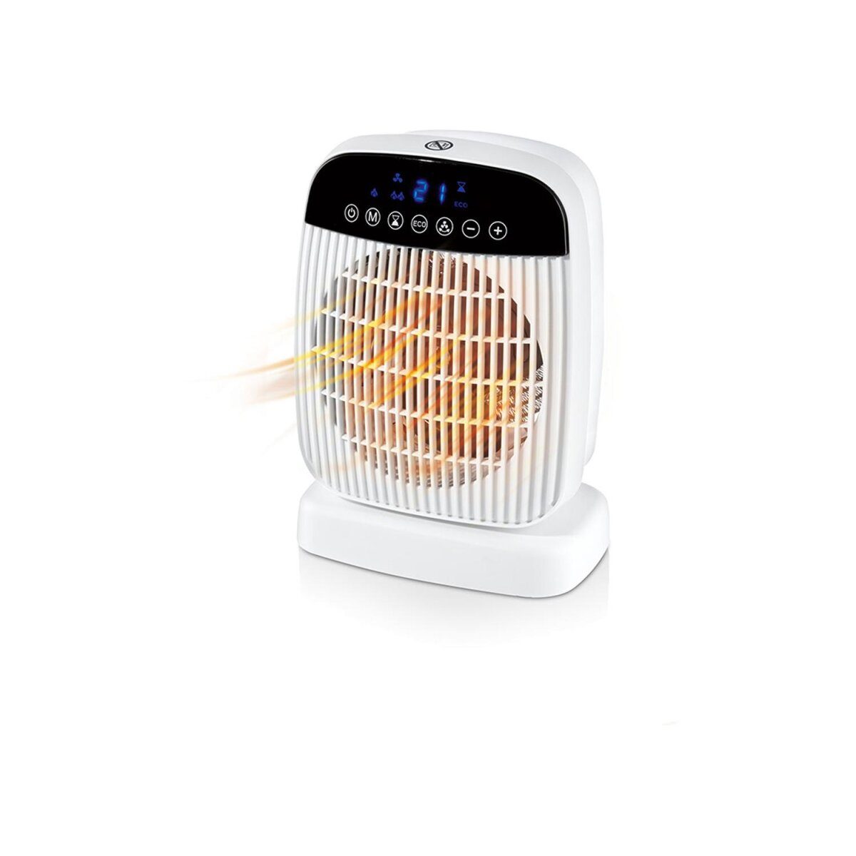 SILVERCREST® Heizlüfter mit LCD »SHLF 2000 E4« + Fernbedienung SHLF (weiß) gut