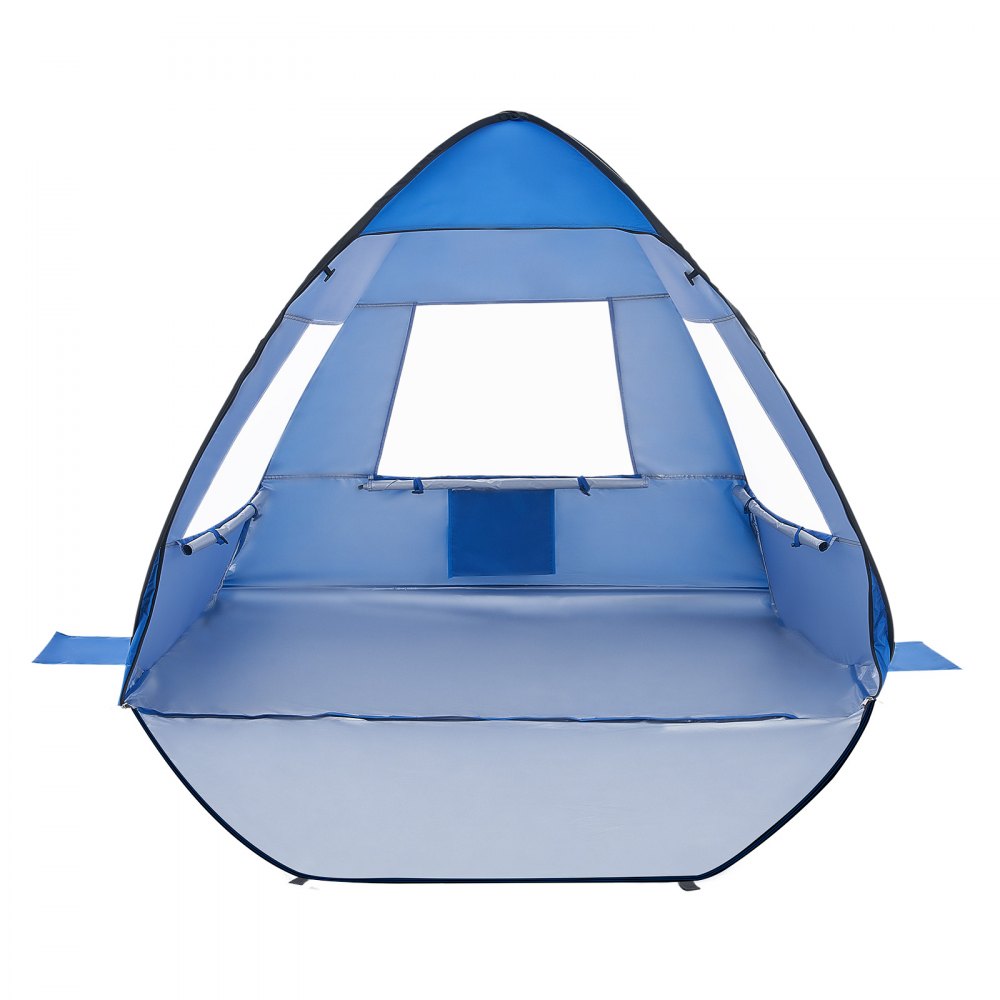 Strandtent Zonnescherm voor 2 personen, UPF 50+ bescherming, draagbare strandtent met draagtas en metalen palen, compacte strandparasol voor kamperen, vissen, picknick, zonnetent Strandtent Zonnescherm voor 2 personen, UPF 50+ bescherming, draagbare strandtent met draagtas en metalen palen, compacte strandparasol voor kamperen, vissen, picknick, zonnetent