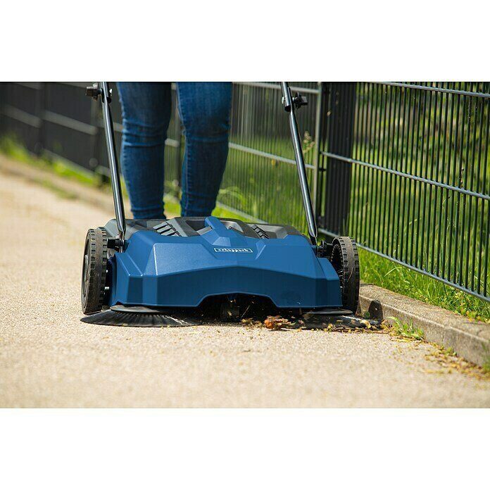 *VERKAUF* Scheppach Handkehrmaschine Flächenleistung: 2.000 m²/h, Arbeitsbreite: 650 mm, 22 l