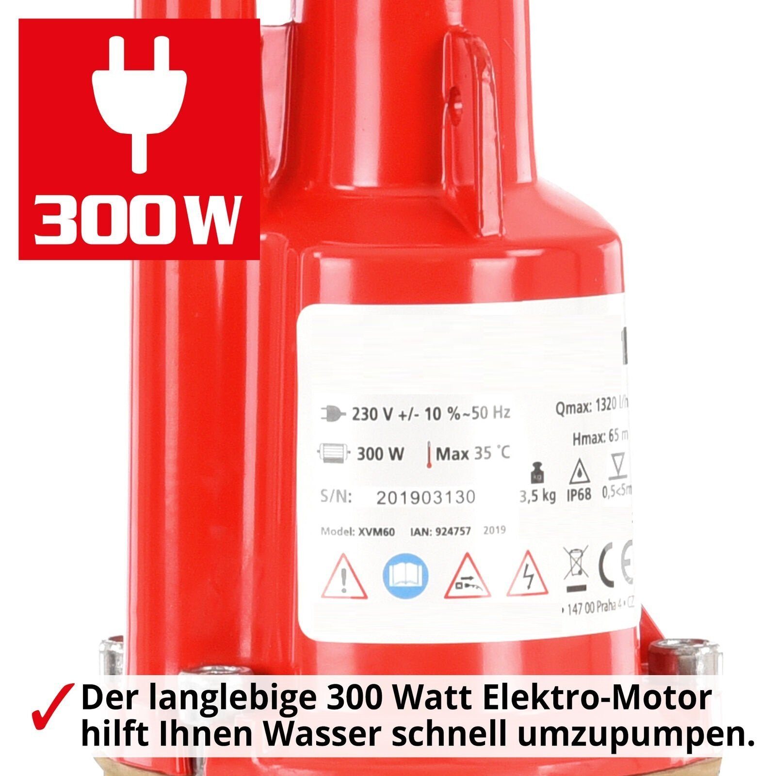Submersible pump well pump well deep pipe pump membrane pump 1400 l/h