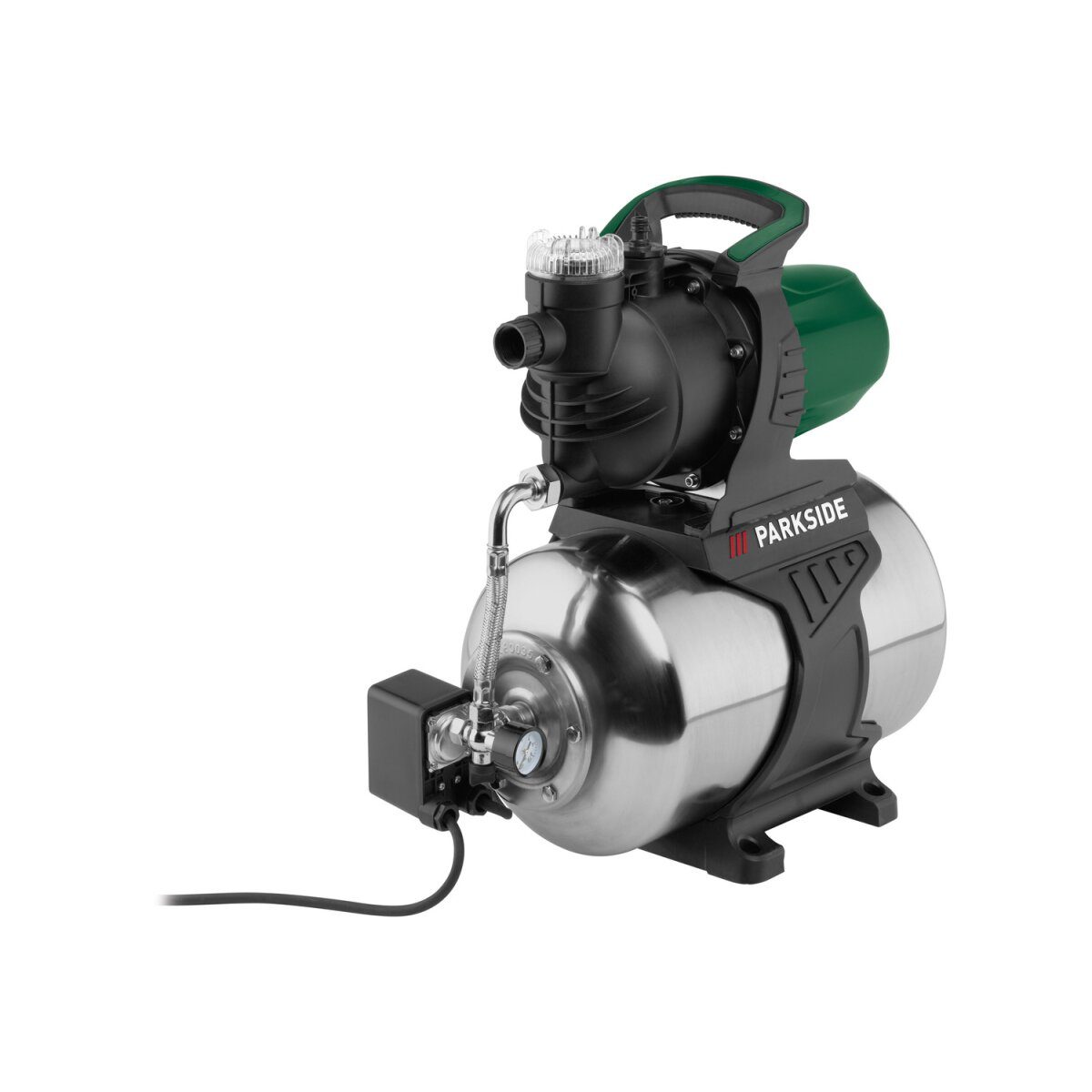 PARKSIDE® domestic waterworks stainless steel »PHWW 1300 B1«, 24 liter tank