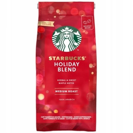 3x Starbucks Christmas Holiday Blend korrelig 3x190g 570g vegan