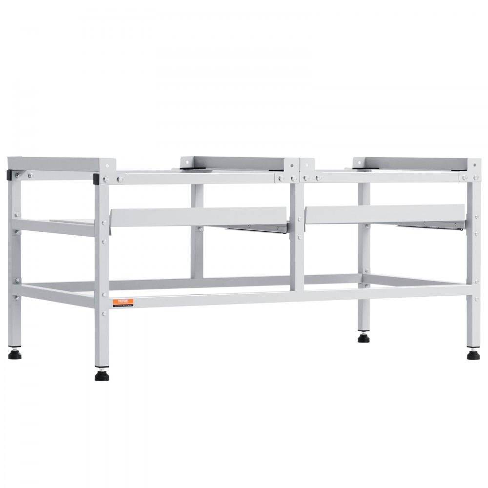 Waschmaschinen-Untergestell, 1230 x 635 x 625 mm Plattform für Waschmaschine, 267 kg Tragkraft, Waschmaschinen- und Trockner-Untergestell mit Doppelböden, 4 verstellbare Füße zum Anheben von Waschmaschinen Waschmaschinen-Untergestell, 1230 x 635 x 625 mm Plattform für Waschmaschine, 267 kg Tragkraft, Waschmaschinen- und Trockner-Untergestell mit Doppelböden, 4 verstellbare Füße zum Anheben von Waschmaschinen