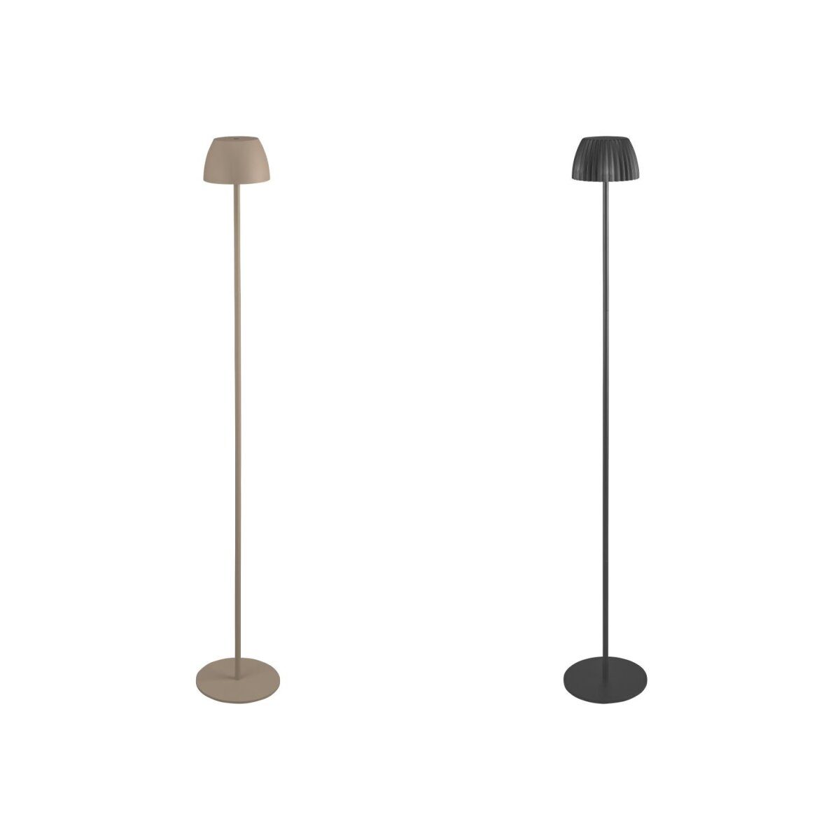 Lampadaire LED à piles LIVARNO home, USB et variateur tactile