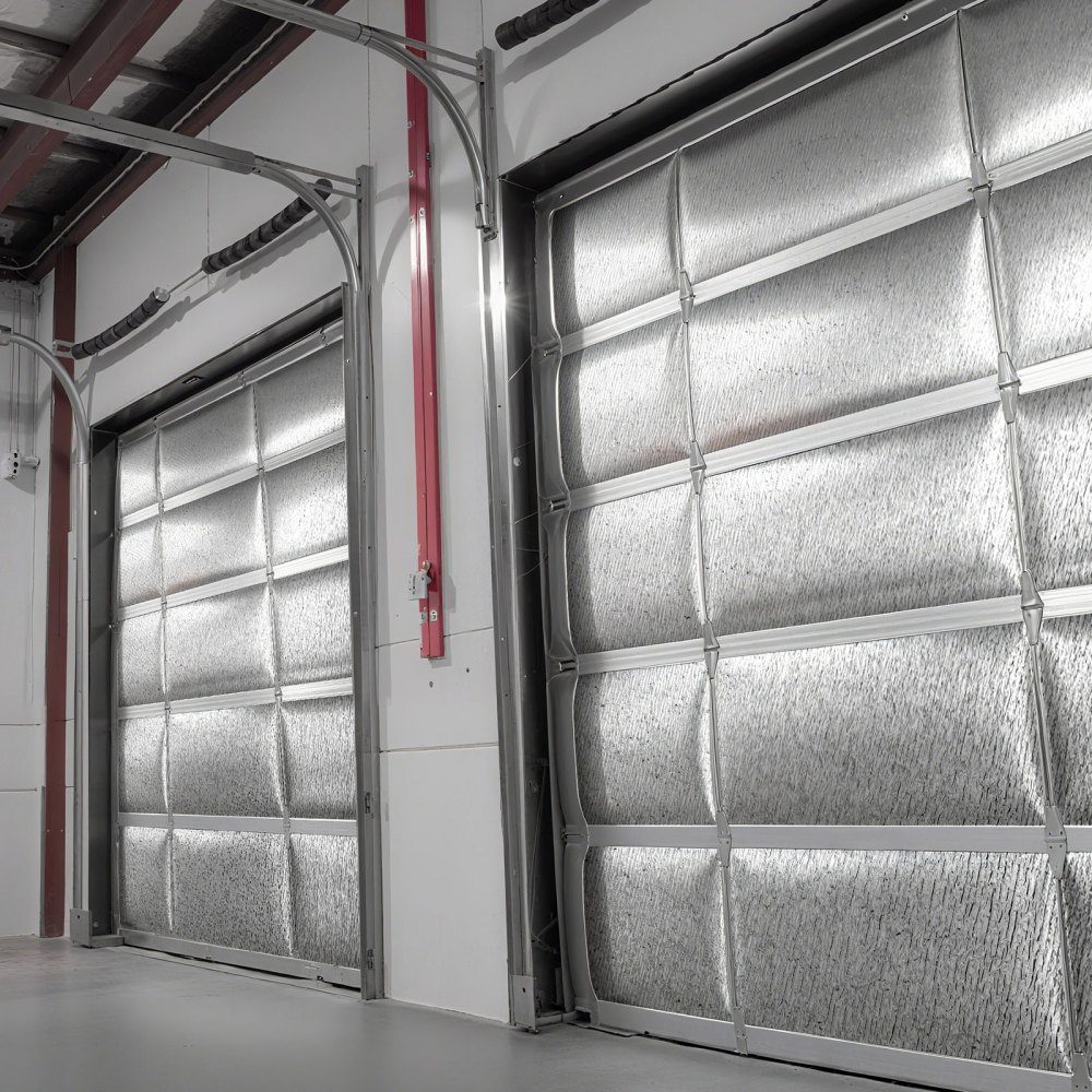 Film isolant, kit d'isolation thermique 6 mm, film réfléchissant 61 cm x 5,5 m, 4 rouleaux de barrière anti-radiation en feuille d'aluminium avec âme en mousse EPE, bouclier thermique blanc en film PE pour portes de garage.